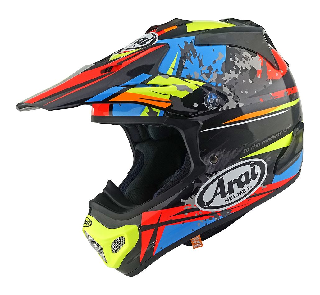 Arai MX-V Evo New 2025 Motocross Helmet Track ECE 22-06